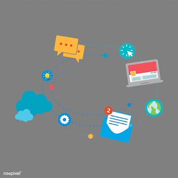 Background communication computer | Free stock vector - 397532