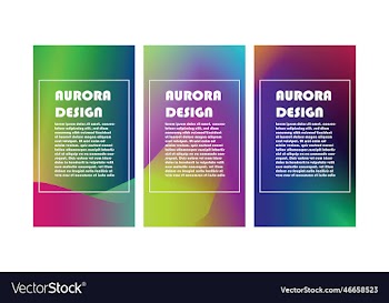 background design with the concept of aurora