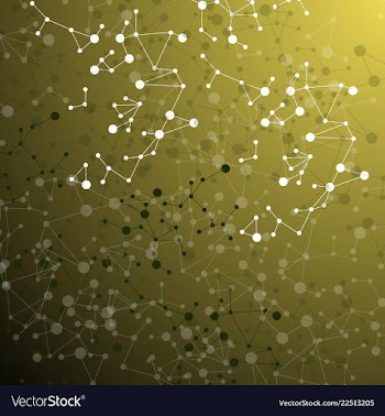 Background - dna strands coming out of a test vector image