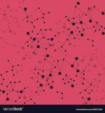 Background - dna strands coming out of a test vector image