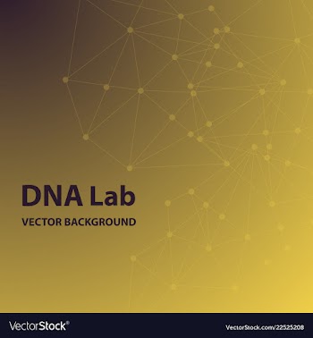 Background - dna strands coming out of a test vector image