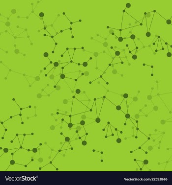 Background - dna strands coming out of a test vector image