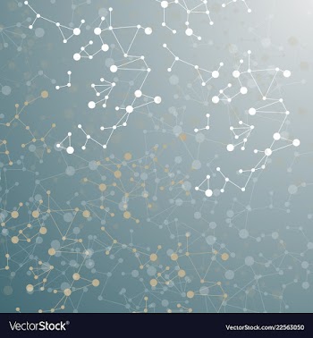 Background - dna strands coming out of a test vector image