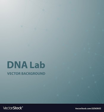 Background - dna strands coming out of a test vector image