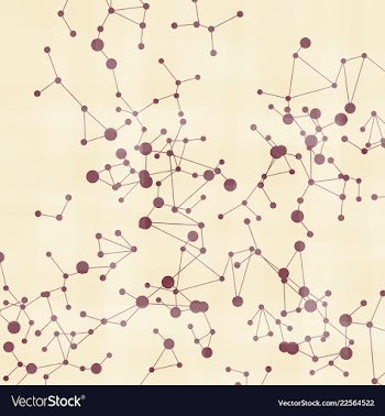 Background - dna strands coming out of a test vector image