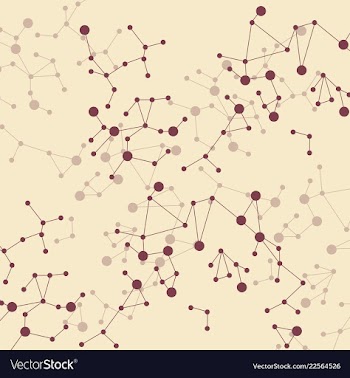 Background - dna strands coming out of a test vector image