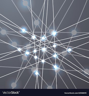 Background - dna strands coming out of a test vector image