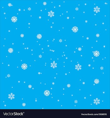 Background from snowflake vector image
