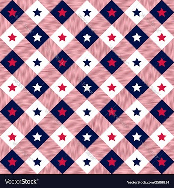 Background in cage with stars vector image