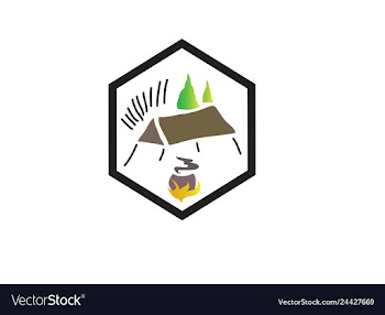 Background is yellow and green vector image