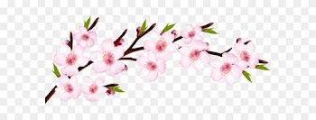 موضوع تفاعلي - Background Kartu Nama Bunga