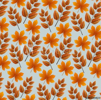 background of autumn leafs naturals design