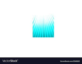 Background of blue luminous rays vector image