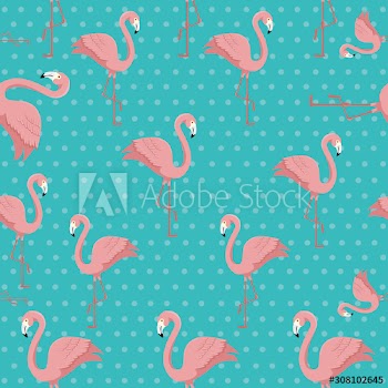 background of flamingos pink animals exotic design