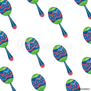 background of maracas musical instruments design