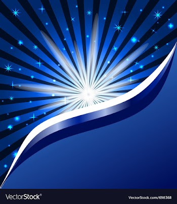 Background of night sky with stars vector image
