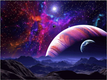background #overlay #space #galaxy #planets #stars - Fantasy Space ...