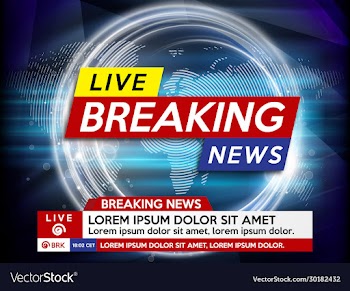 background screen saver on breaking news breaking