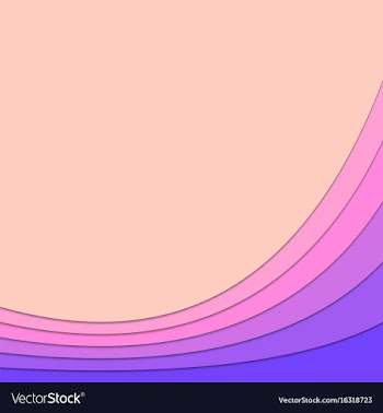 Background template from curved stripes vector image