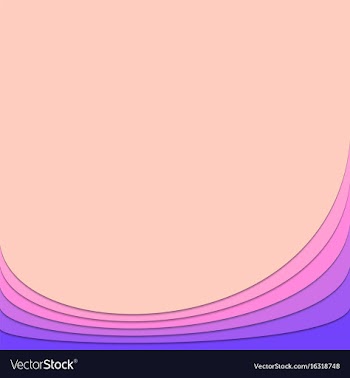 Background template from curved stripes vector image