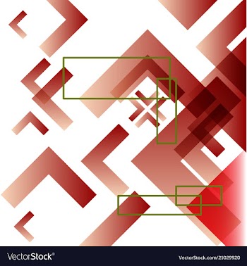 Background with abstract square pattern and vector image