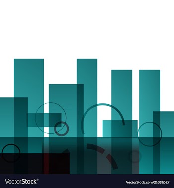 Background with abstract square pattern and vector image