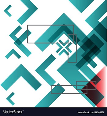 Background with abstract square pattern and vector image