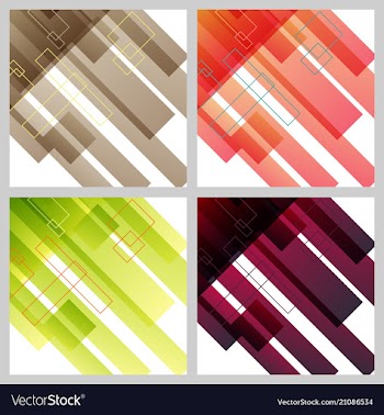 Background with abstract square pattern and vector image