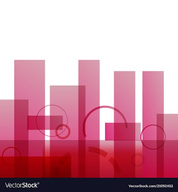 Background with abstract square pattern and vector image