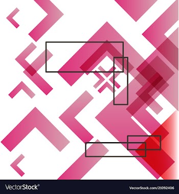 Background with abstract square pattern and vector image
