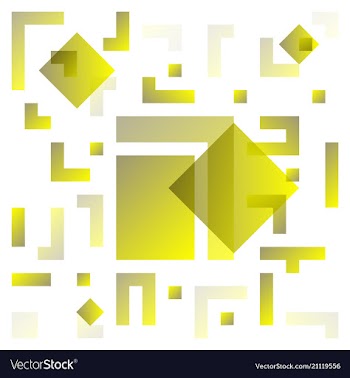 Background with abstract square pattern and vector image