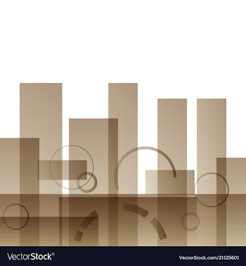 Background with abstract square pattern and vector image