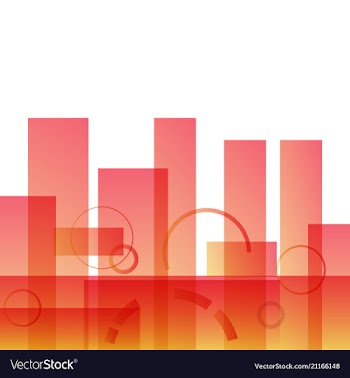 Background with abstract square pattern and vector image