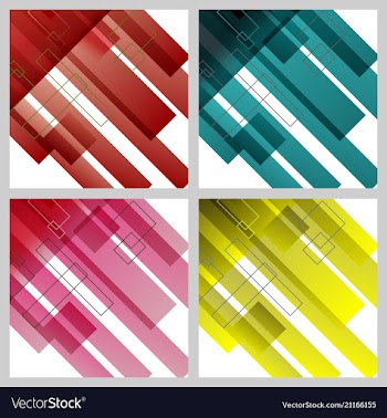 Background with abstract square pattern and vector image
