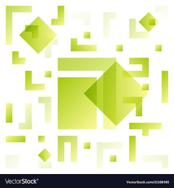 Background with abstract square pattern and vector image