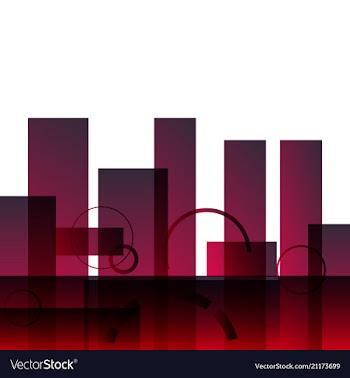 Background with abstract square pattern and vector image