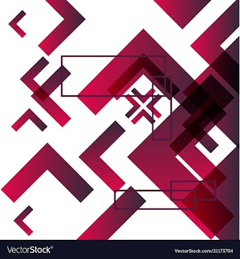 Background with abstract square pattern and vector image