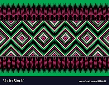 background with an ethnic ikat pattern abstract