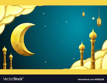 background with colorful islamic 01