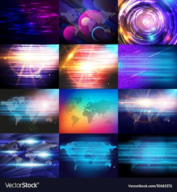 background with milky way eps 10