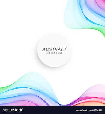 background with wavy colored lines