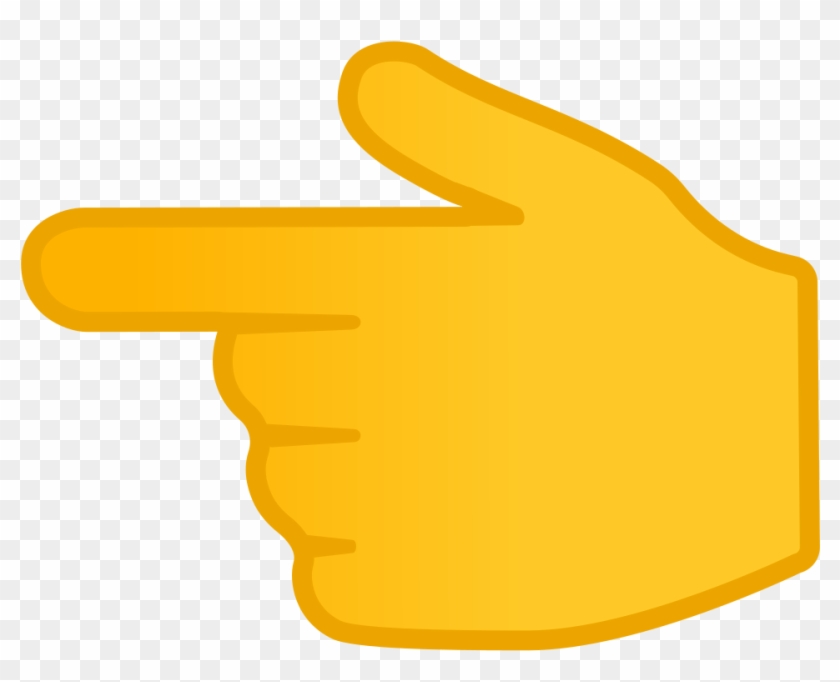 Backhand Index Pointing Left Icon - Left Hand Emoji Png