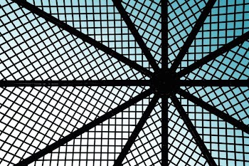 Backlit Wire Roof