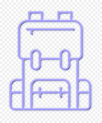 backpack icon streamline icon trekking icon