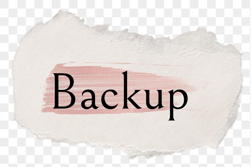 Backup png ripped paper word | Free PNG - rawpixel