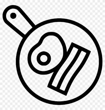 Bacon And Eggs Comments - Icon Breakfast Food Png