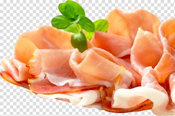 Bacon Pizza Ham Kebab Vegetarian cuisine, Bacon transparent background PNG clipart