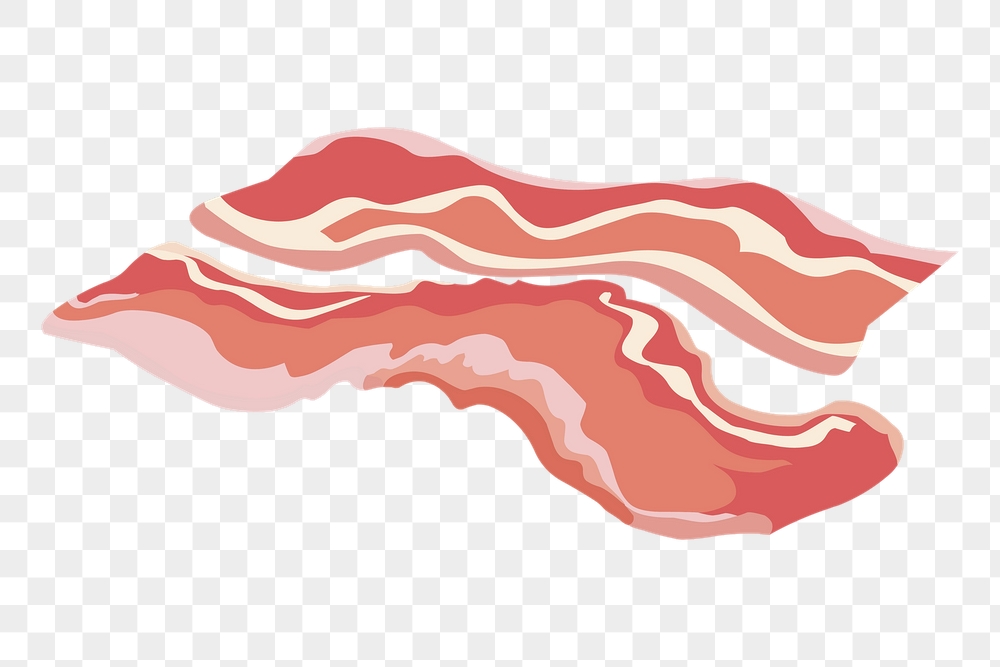Bacon png sticker food illustration, | Free PNG - rawpixel