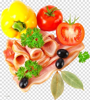 Bacon roll Ham Salami Meat, bacon transparent background PNG clipart