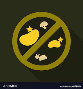 Bacteria and germs colorful set micro-organisms vector image